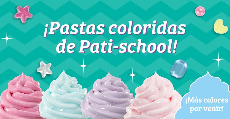 Colorful Pati-school Pastes!